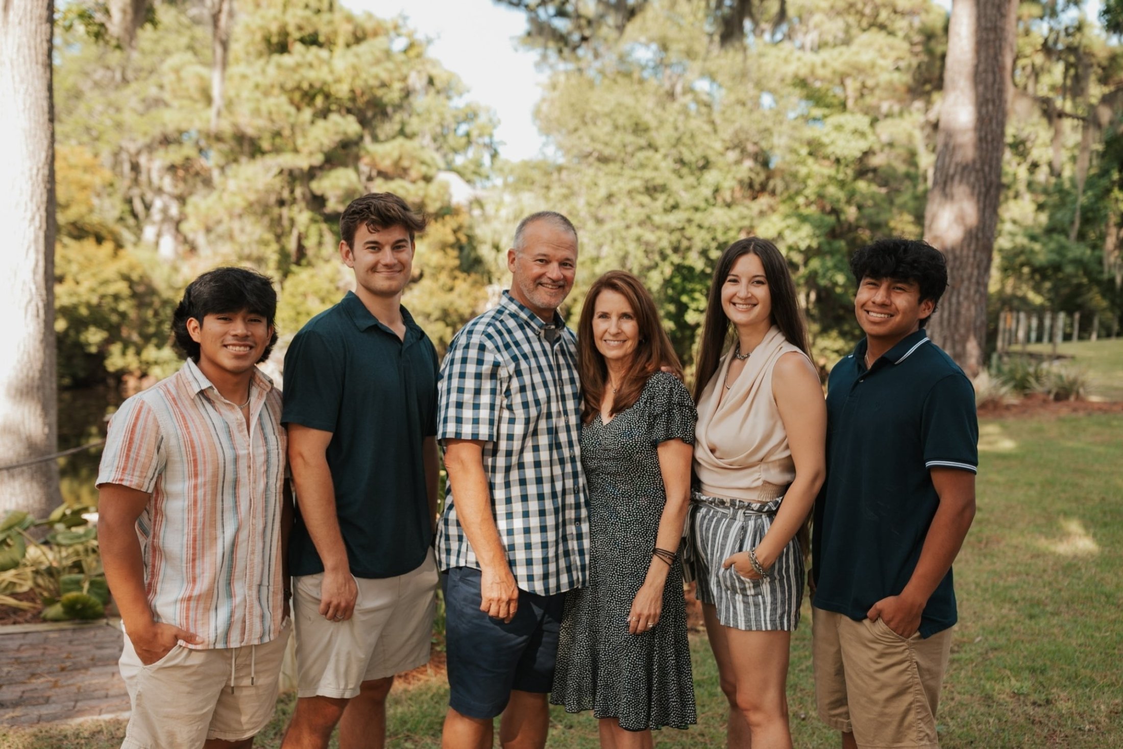 Dr. Savage and his famlily